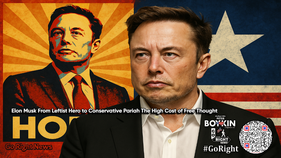 Elon Musk EXPOSED The Left’s Hypocrisy And Now They Want To DESTROY HimOnce praised as a hero for revolutionizing green energy and space travel, Elon Musk is now the left’s #1 enemy. Why? Because he dared to support free speech and question their radical agenda. From global protests to Tesla vandalism, the attacks are escalating. Find out how Musk went from progressive icon to political outcast—and what this means for the future of free thought in America! Hashtags: #ElonMusk, #FreeSpeech, #CancelCulture, #Tesla, #TwitterFiles, #Trump, #WokeMob, #MAGA, #BoycottTesla, #SpaceX, #TechNews, #Conservative, #GoRight, #BreakingNews, #ExposeTheLeft