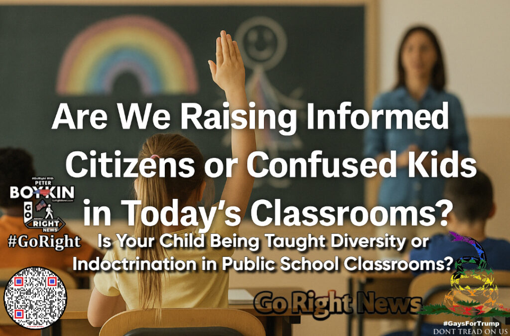 Is Your Child Being Taught Diversity or Indoctrination in Public School Classrooms? As the U.S. Supreme Court prepares to hear Mahmoud v. Taylor, the national debate over parental rights, public school curricula, and LGBTQ+ inclusion reaches a critical turning point. This in-depth #GoRight with Peter Boykin report examines whether schools are promoting diversity—or pushing an agenda—by introducing topics like same-sex families and gender identity without parental consent. We also spotlight Hungary’s sweeping LGBTQ+ bans as a warning of what government overreach can look like. Are kids being educated… or indoctrinated? And where should the line be drawn between inclusion and parental authority in our Constitutional Republic? Find out what’s really at stake in classrooms across America.