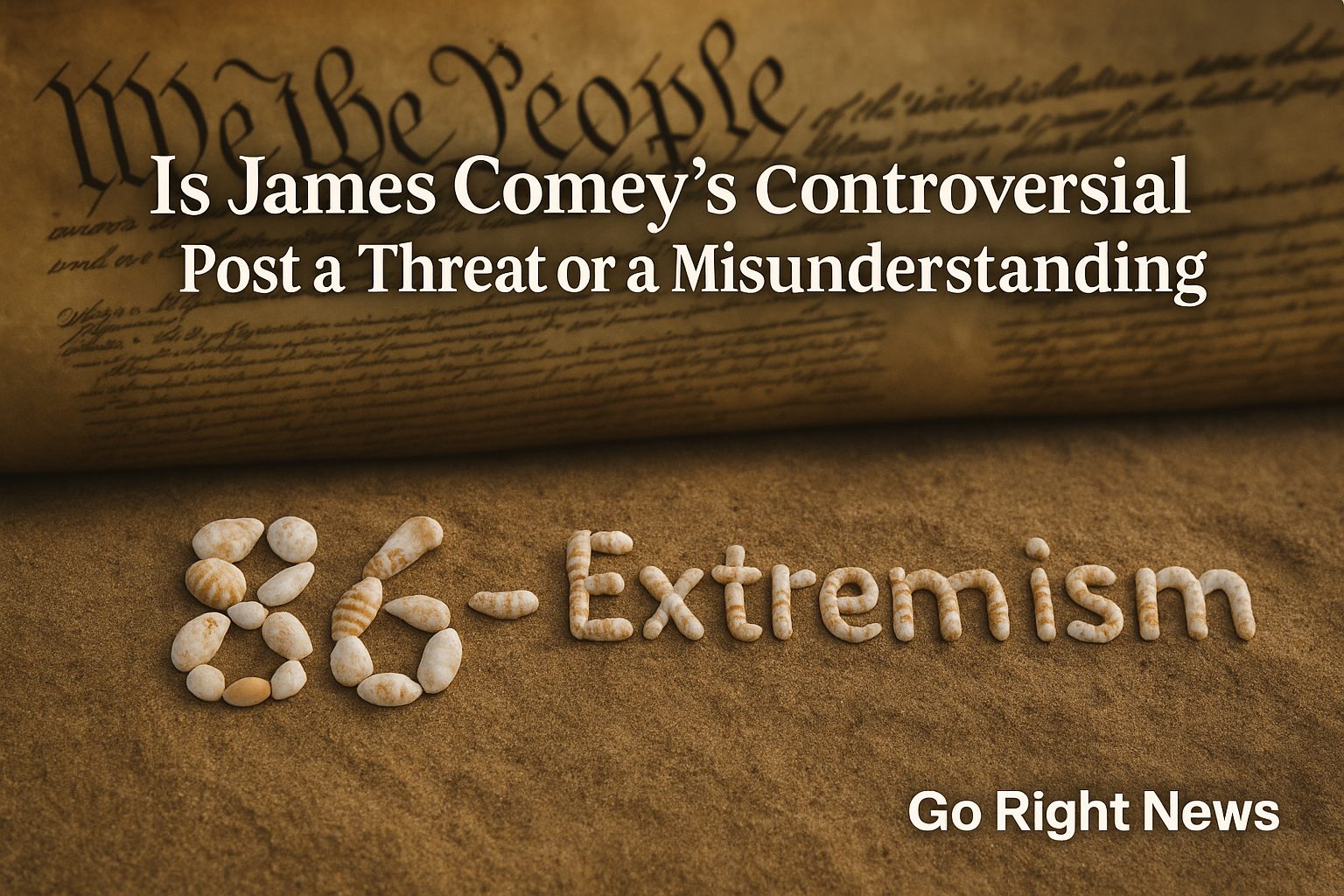 Is James Comey’s Controversial Post a Threat or a MisunderstandingFormer FBI Director James Comey is under investigation after an Instagram post featuring seashells arranged to spell “86 47,” which many have interpreted as a veiled threat against former President Donald Trump. This controversy raises serious questions about the current state of political discourse, the line between free speech and incitement to violence, and the role of government institutions in protecting the Constitution. In this article, we explore Comey’s explanation, the federal investigation, the legal landscape surrounding free speech, and the conspiracy theories that have intensified in recent years. #JamesComey, #TrumpThreat, #ConstitutionalRights, #FirstAmendment, #PoliticalDiscourse, #GoRight, #FreeSpeech, #Incitement, #DeepState, #PoliticalViolence